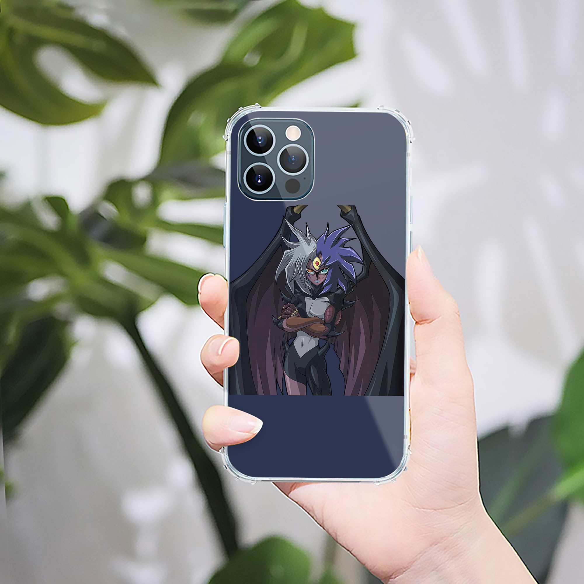 （画像用） 遊☆戯☆王 Yu-Gi-Oh! 【iPhone 12シリーズ対応】透明スマホケース（クリアソフトケース）